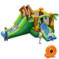 Kids Inflatable Jungle Bounce House Castle with 735W Blower Cartsfy Inc.