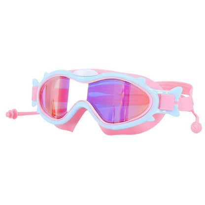 Kids Swim Goggles with Ear Plugs UV Protection Anti-Fog Leak Proof Cartsfy Inc.