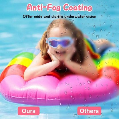 Kids Swim Goggles with Ear Plugs UV Protection Anti-Fog Leak Proof Cartsfy Inc.