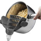 Kitchen Gizmo Snap N Strainer DailySale Gray Green Purple Gray-Green-Purple-Orange-Red-