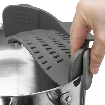 Kitchen Gizmo Snap N Strainer DailySale Gray Green Purple Gray-Green-Purple-Orange-Red-