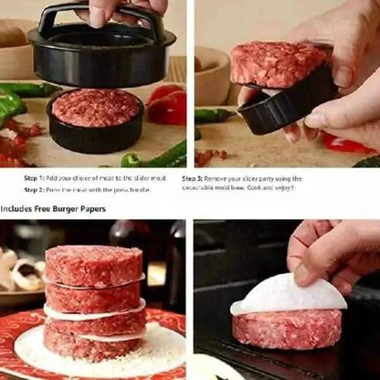 Kitchen Round Burger Press Tool DailySale Default Title Default Title-