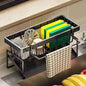 Kitchen Storage Rack - Multi-Functional Household Sink Organizer with Drain Basket Cartsfy Inc.