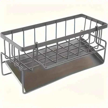 Kitchen Storage Rack - Multi - Functional Household Sink Organizer with Drain Basket - Cartsfy Inc.