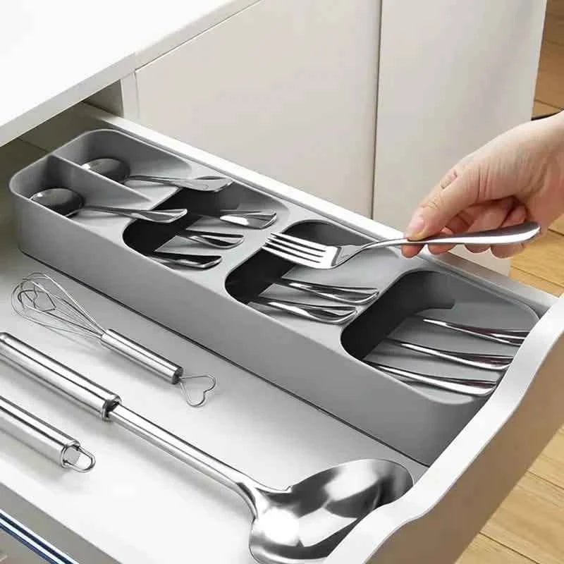 Kitchen Tableware Drawer Spoon Storage Box - Cartsfy Inc.