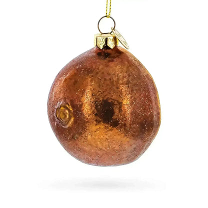 Kiwi Slice Glass Christmas Ornament Cartsfy Inc.