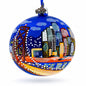 San Francisco, California Glass Ball Christmas Ornament 4 Inches