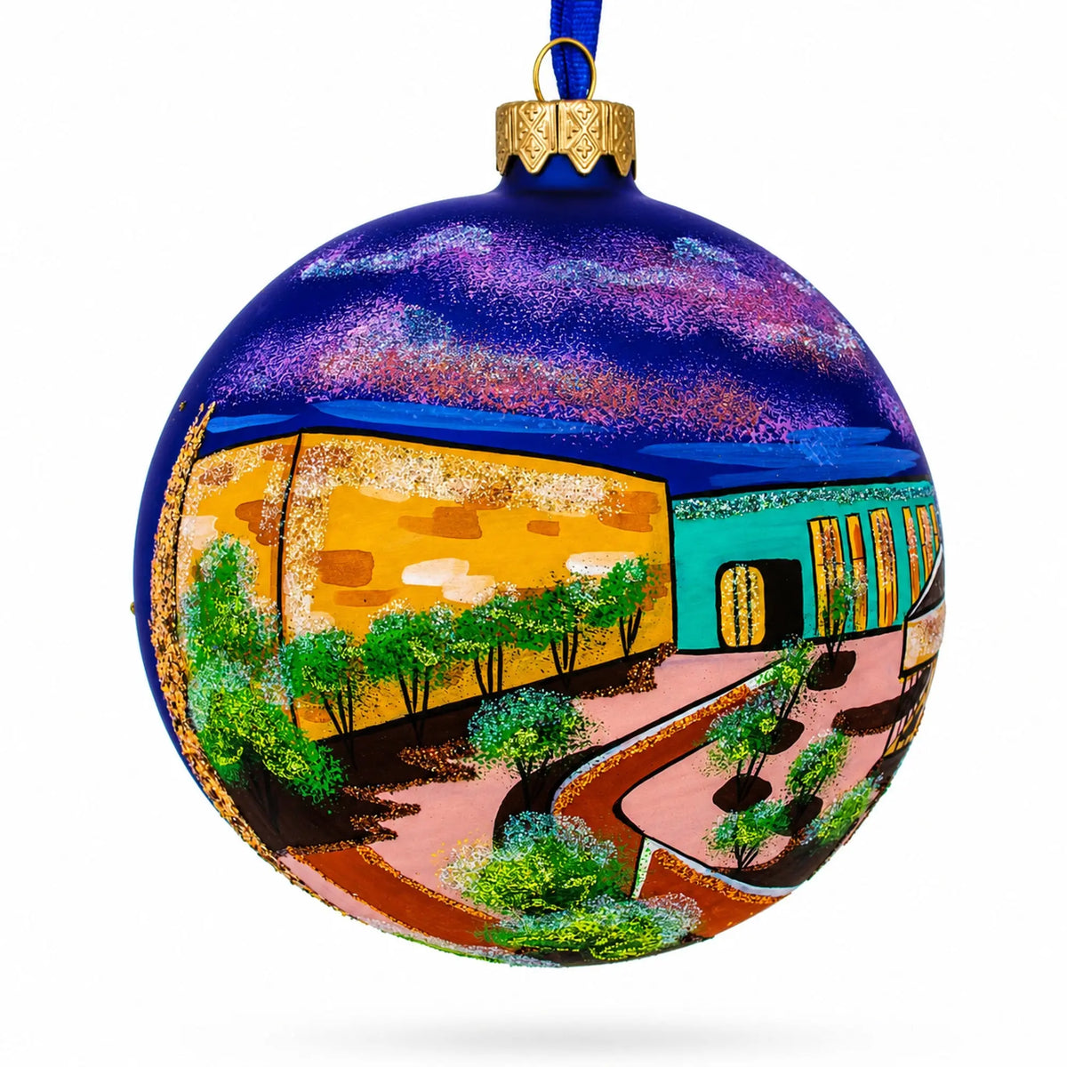 Musical Instrument Museum, Phoenix, Arizona Glass Ball Christmas Ornament 4 Inches
