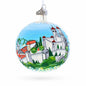 San Marino Glass Ball Christmas Ornament 4 Inches