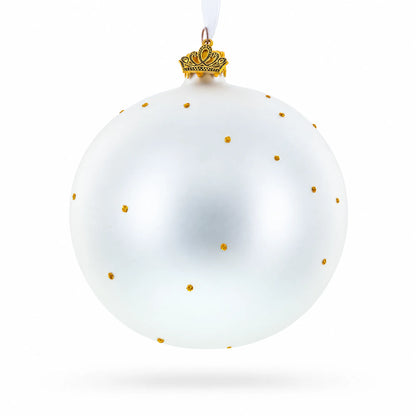 Greece Landmarks and Symbols Glass Ball Christmas Ornament 4 Inches