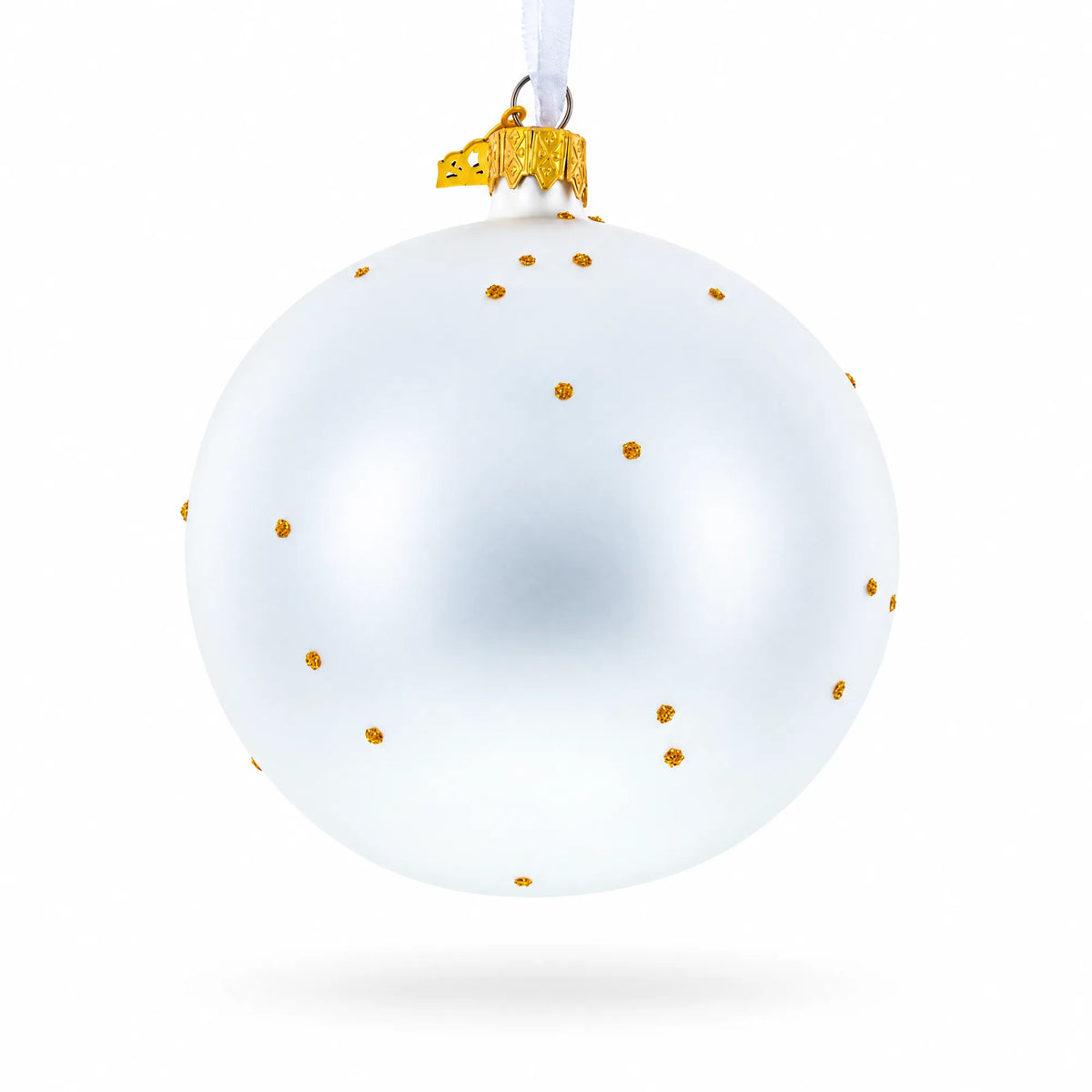 France Landmarks and Symbols Glass Ball Christmas Ornament 4 Inches