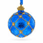 1897 Coronation Royal Glass Ball Christmas Ornament 2.4 Inches