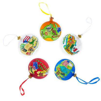 Downtown of Kansas City, Missouri Glass Ball Christmas Ornament 4 Inches