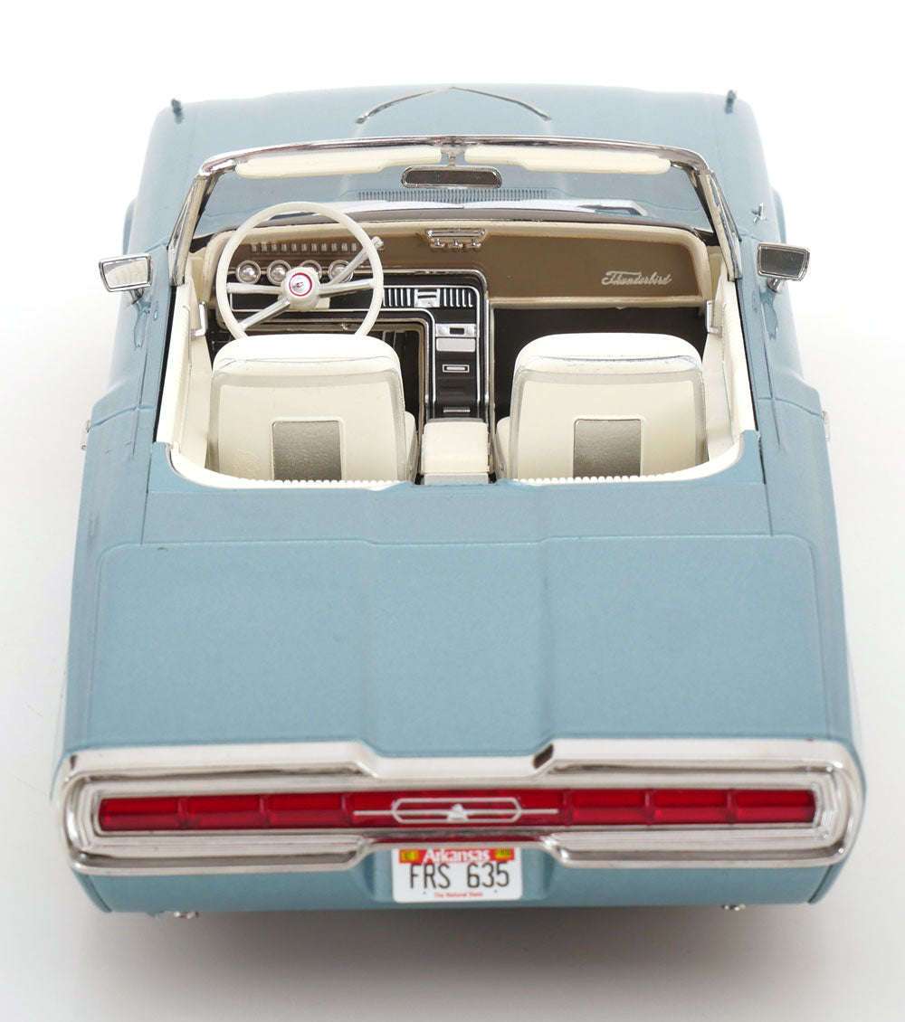KK Scale 1966 Ford Thunderbird Convertible "Thelma & Louise" Light Blue Metallic 1:18 STM Diecast Default Title Default Title-