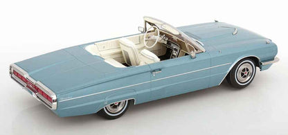 KK Scale 1966 Ford Thunderbird Convertible "Thelma & Louise" Light Blue Metallic 1:18 STM Diecast Default Title Default Title-