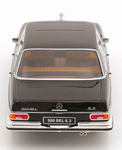 KK Scale 1967-1972 Mercedes-Benz 300 SEL 6.3 (W109) Sedan Black 1:18 Cartsfy Inc.