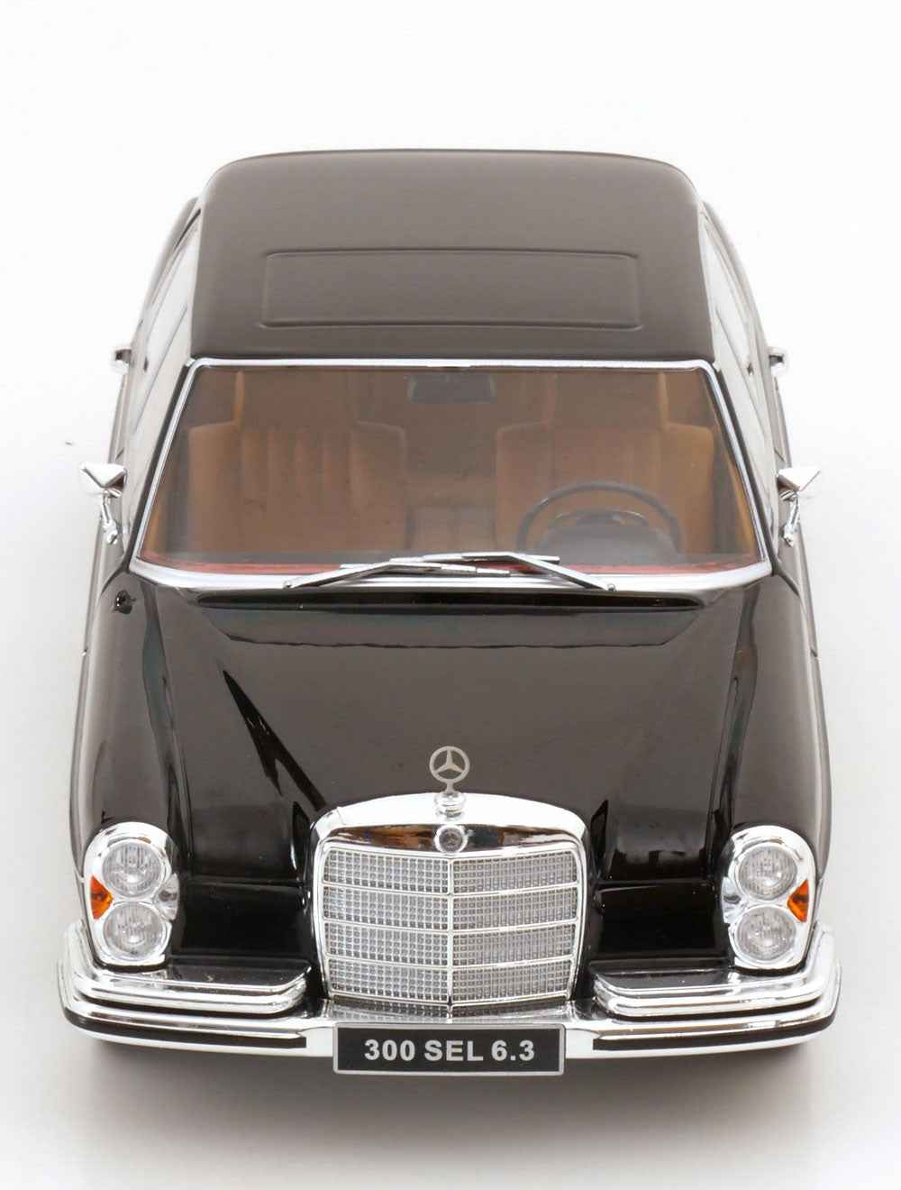 KK Scale 1967-1972 Mercedes-Benz 300 SEL 6.3 (W109) Sedan Black 1:18 Cartsfy Inc.
