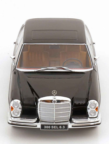 KK Scale 1967-1972 Mercedes-Benz 300 SEL 6.3 (W109) Sedan Black 1:18 Cartsfy Inc.