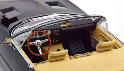 KK Scale 1969 Ferrari 365 GTB Daytona Spider Series 1 Black Miami Vice 1:18 STM Diecast Default Title Default Title-