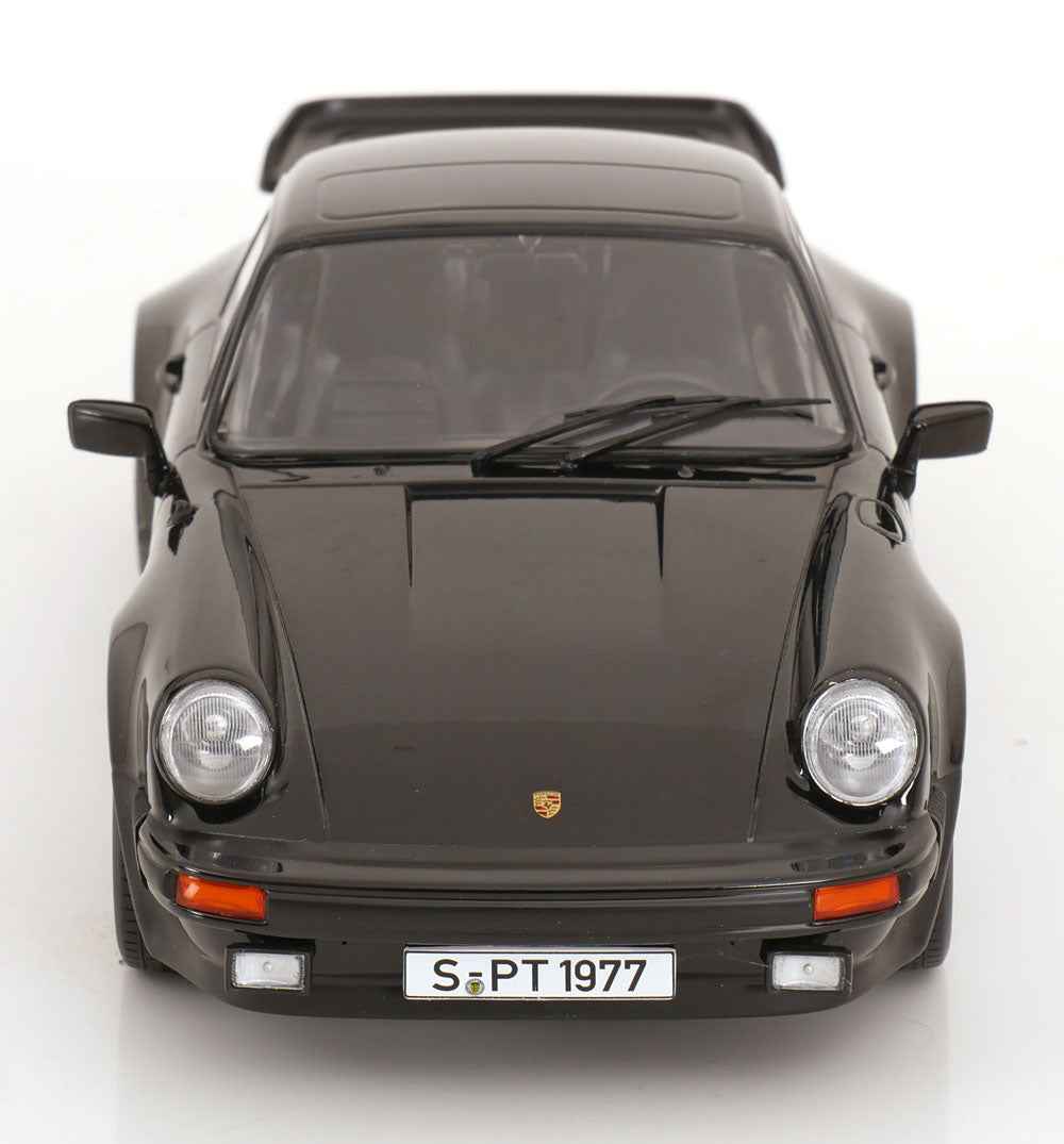 KK Scale 1977 Porsche 911 930 Turbo 3.3 Black 1:18 Cartsfy Inc.