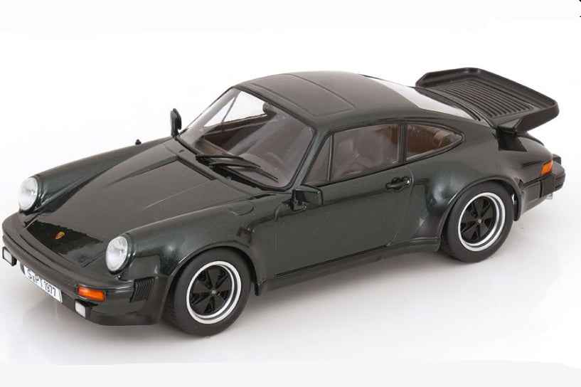 KK Scale 1977 Porsche 911 930 Turbo 3.3 Dark Green Metallic 1:18 STM Diecast Default Title Default Title-