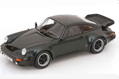 KK Scale 1977 Porsche 911 930 Turbo 3.3 Dark Green Metallic 1:18 STM Diecast Default Title Default Title-