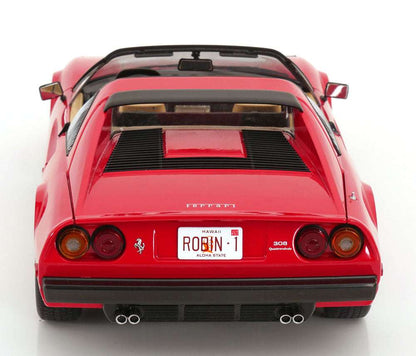 KK Scale 1982 Ferrari 308 GTS Quattrovalvole "Magnum P.I." Red 1:12 Cartsfy Inc.