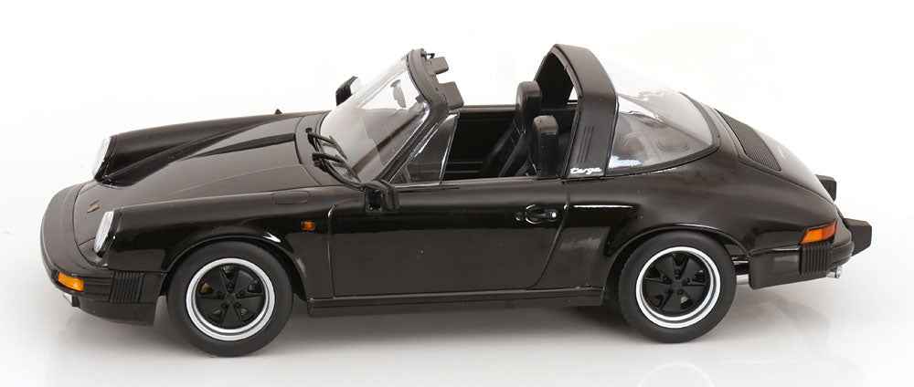 KK Scale 1983 Porsche 911 SC Targa w/ Removable Roof G Series Black 1:18 Cartsfy Inc.