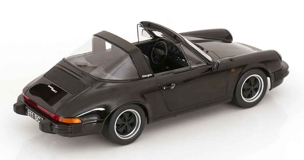 KK Scale 1983 Porsche 911 SC Targa w/ Removable Roof G Series Black 1:18 Cartsfy Inc.