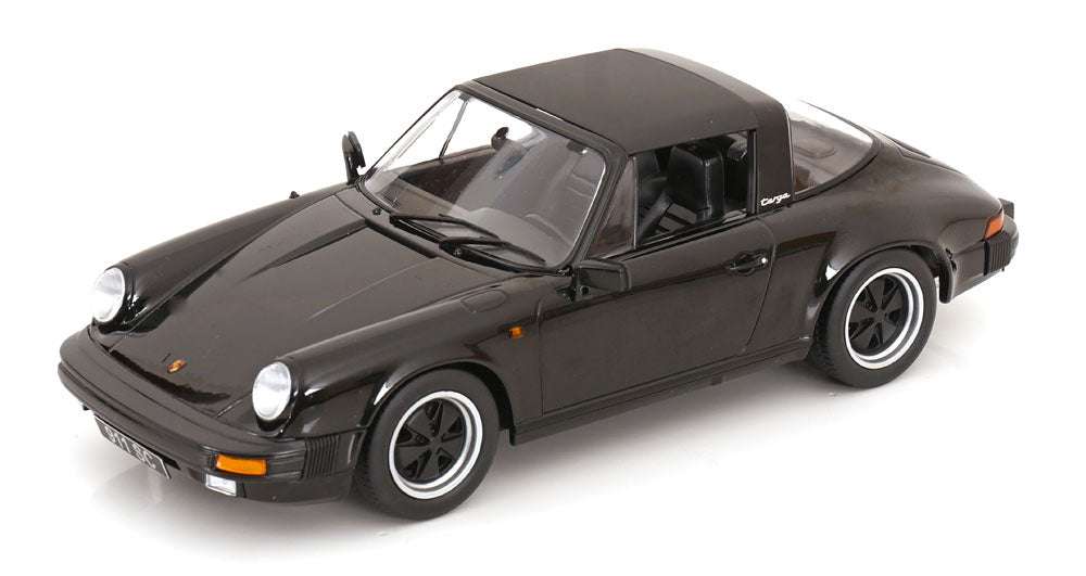 KK Scale 1983 Porsche 911 SC Targa w/ Removable Roof G Series Black 1:18 Cartsfy Inc.