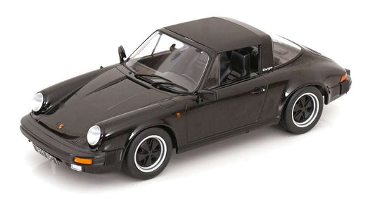 KK Scale 1983 Porsche 911 SC Targa w/ Removable Roof G Series Black 1:18 Cartsfy Inc.