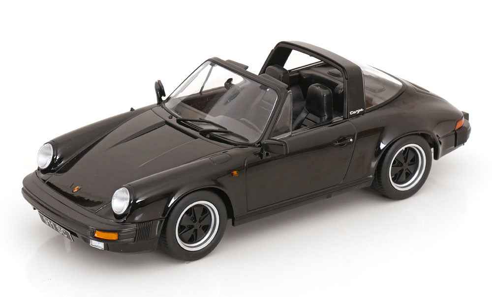 KK Scale 1983 Porsche 911 SC Targa w/ Removable Roof G Series Black 1:18 Cartsfy Inc.