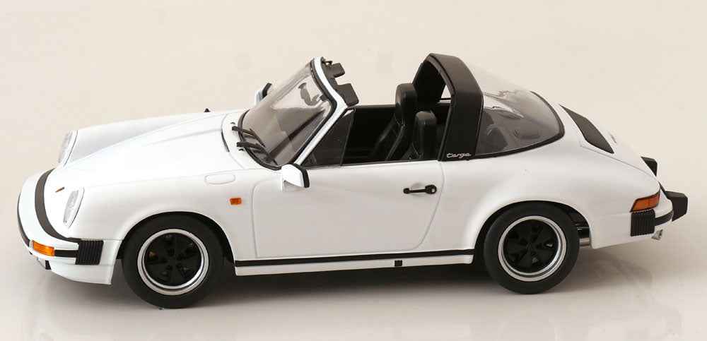 KK Scale 1983 Porsche 911 SC Targa w/ Removable Roof G Series White 1:18 Cartsfy Inc.