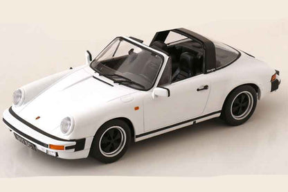 KK Scale 1983 Porsche 911 SC Targa w/ Removable Roof G Series White 1:18 Cartsfy Inc.