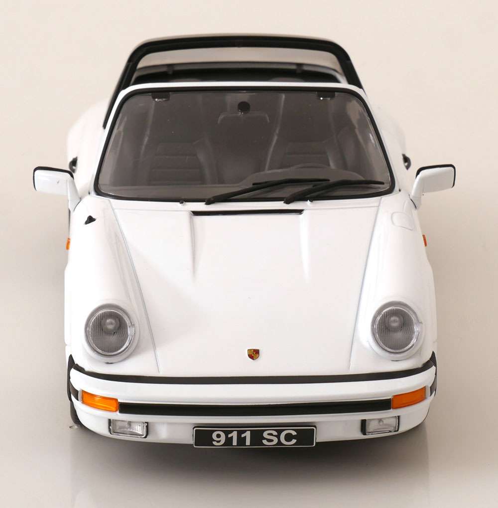 KK Scale 1983 Porsche 911 SC Targa w/ Removable Roof G Series White 1:18 Cartsfy Inc.