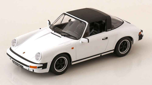 KK Scale 1983 Porsche 911 SC Targa w/ Removable Roof G Series White 1:18 Cartsfy Inc.
