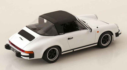 KK Scale 1983 Porsche 911 SC Targa w/ Removable Roof G Series White 1:18 Cartsfy Inc.