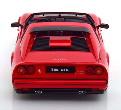 KK Scale 1985 Ferrari 328 GTS Magnum P.I. Ferrari Red 1:18 Cartsfy Inc.