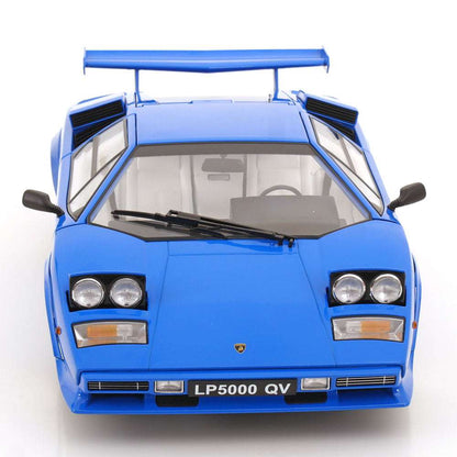 KK Scale 1985 Lamborghini Countach LP 5000S QV Blue 1:12 Cartsfy Inc.