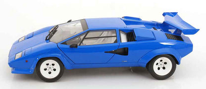 KK Scale 1985 Lamborghini Countach LP 5000S QV Blue 1:12 Cartsfy Inc.