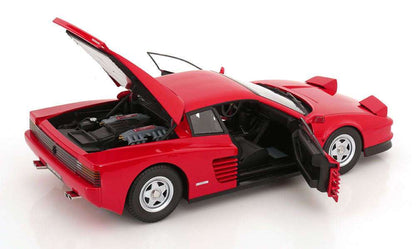 KK Scale 1986 Ferrari Testarossa Red Monospecchio European Version 1:12 STM Diecast Default Title Default Title-
