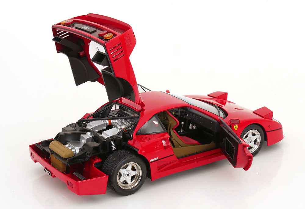 KK Scale 1987 Ferrari F40 Rosso Corsa 1:12 Cartsfy Inc.