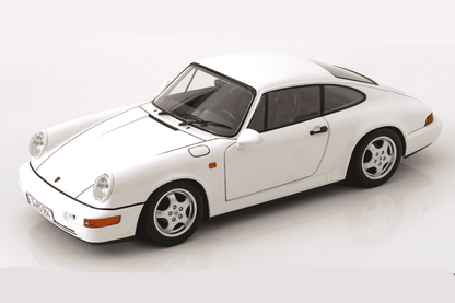 KK Scale 1992 Porsche 911 (964) RS Coupe w/ Cup Wheels White 1:12 STM Diecast Default Title Default Title-