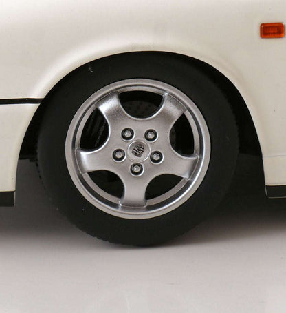 KK Scale 1992 Porsche 911 (964) RS Coupe w/ Cup Wheels White 1:12 STM Diecast Default Title Default Title-