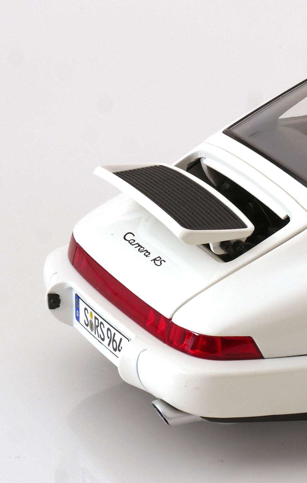 KK Scale 1992 Porsche 911 (964) RS Coupe w/ Cup Wheels White 1:12 STM Diecast Default Title Default Title-