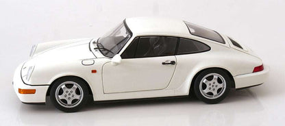 KK Scale 1992 Porsche 911 (964) RS Coupe w/ Cup Wheels White 1:12 STM Diecast Default Title Default Title-