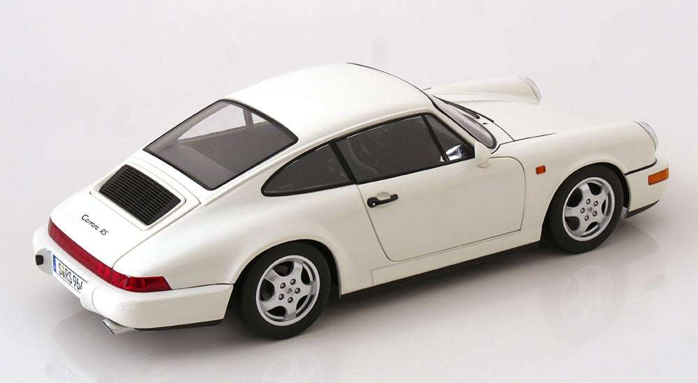 KK Scale 1992 Porsche 911 (964) RS Coupe w/ Cup Wheels White 1:12 STM Diecast Default Title Default Title-