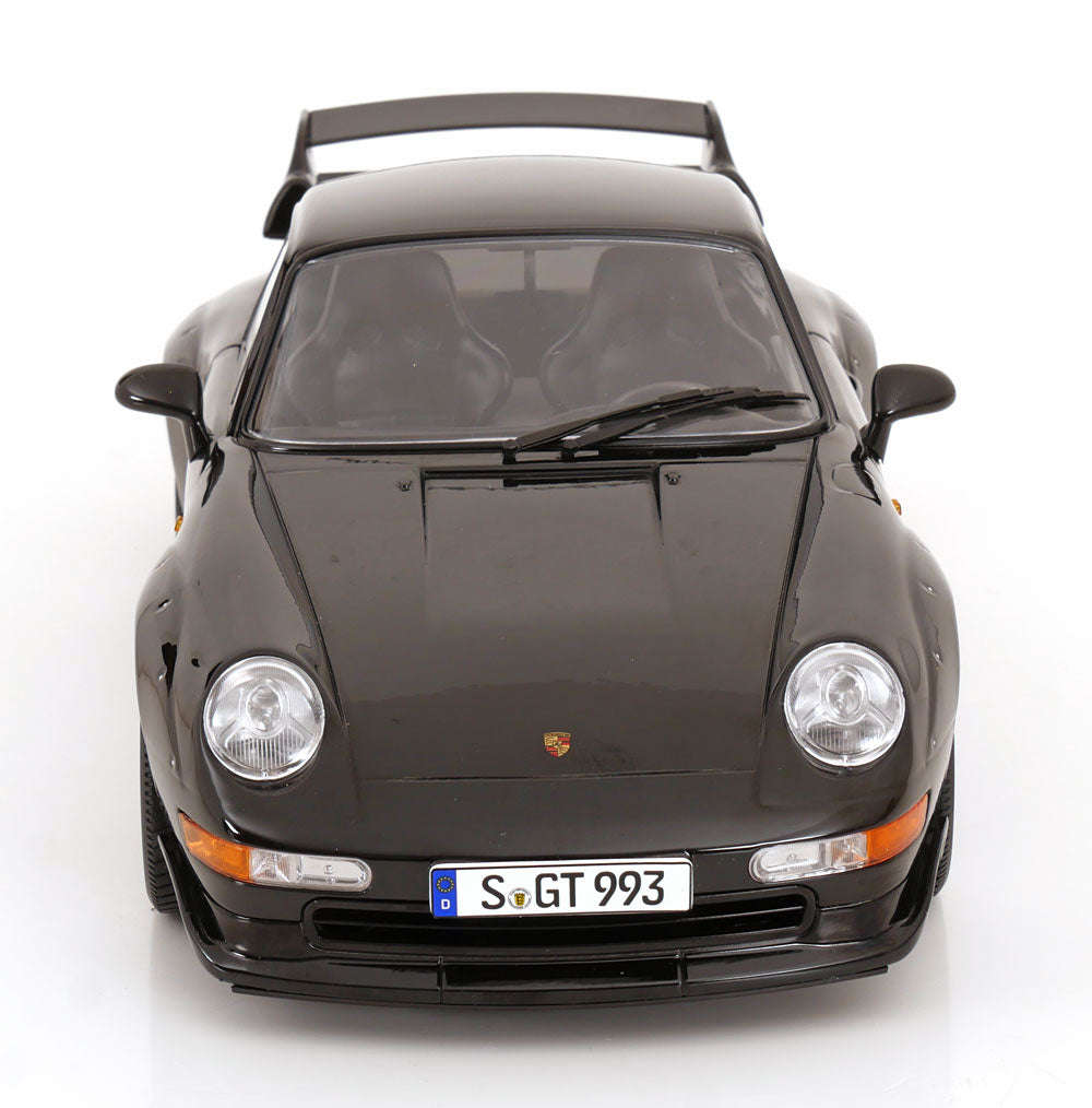 KK Scale 1996 Porsche 911 993 GT2 w/ Speedline Wheels Black 1:12