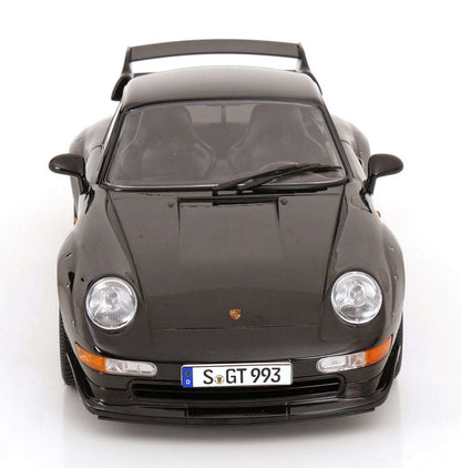 KK Scale 1996 Porsche 911 993 GT2 w/ Speedline Wheels Black 1:12