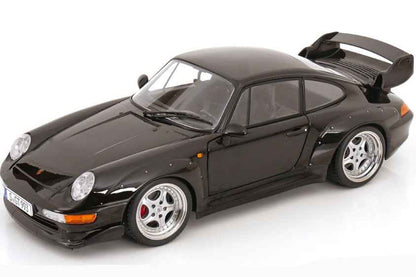 KK Scale 1996 Porsche 911 993 GT2 w/ Speedline Wheels Black 1:12 Cartsfy Inc.